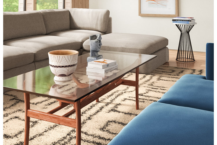 How to Decorate a Glass Coffee Table | AllModern